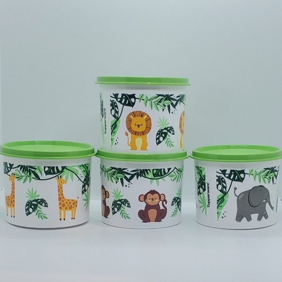 EXCLUSIVE Tupperware Jungle Canister Set - Picture 1 of 4